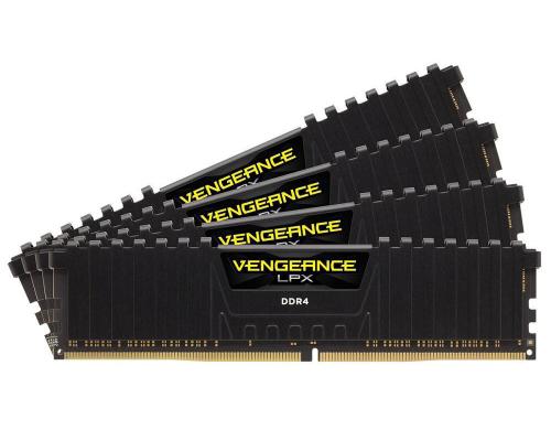 Corsair DDR4 Vengeance LPX Black 64GB 4-Kit 4x 16GB, 2666MHz, CL16-18-18-35,1.2V,288Pin