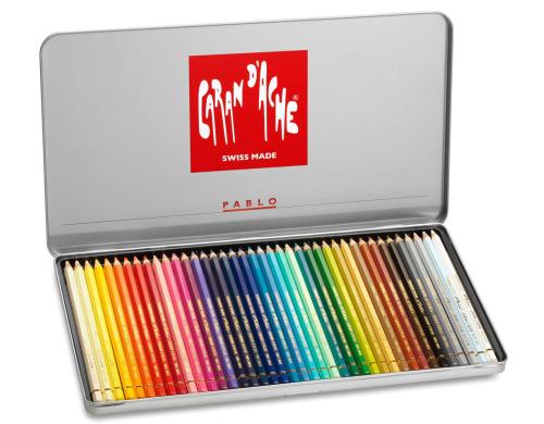 Caran d'Ache Prismalo Metallschachtel mit 40 Farben