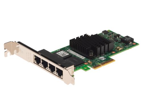 Dell Netzwerkkarte, 1GbE NIC Quadport, Server-Adapter, PCIe, Full Height