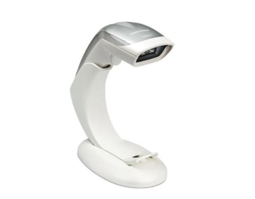 Barcodescanner Heron HD3430 weiss, USB Kit, inkl. Stand, 1D/2D, IP40,