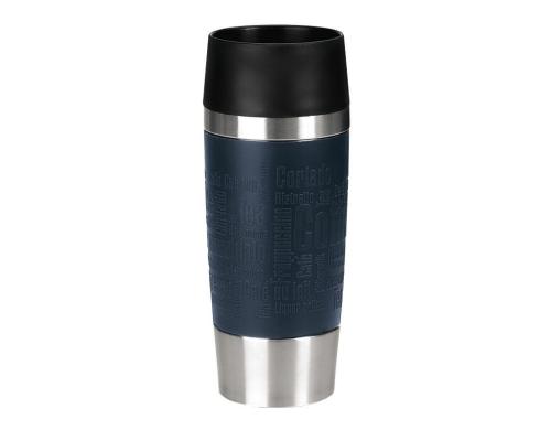 Emsa Travel Mug blau Edelstahl