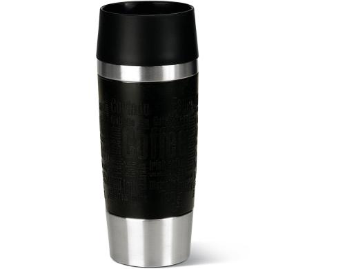 Emsa Travel Mug schwarz Edelstahl