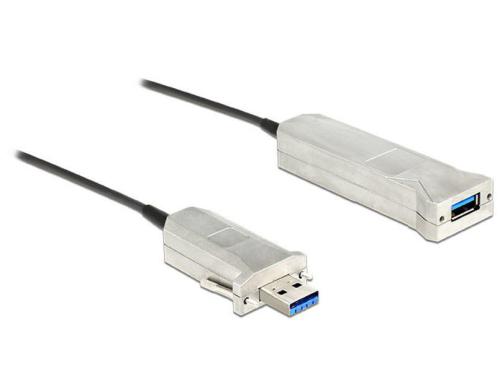 Delock USB3 Verlngerungskabel 50m aktive Verstrkung, optisch