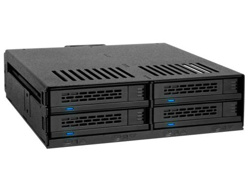 ICY Dock Wechselrahmen 2.5 MB324SP-B fr 4x2.5 SATA/SAS HD/SSD in 1x5.25,