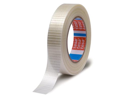 TESA Kreuz-Filamentband transparent, 50m x 50mm