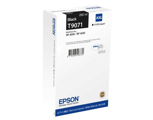 Tinte Epson T907140 XXL, schwarz WF-6xxx