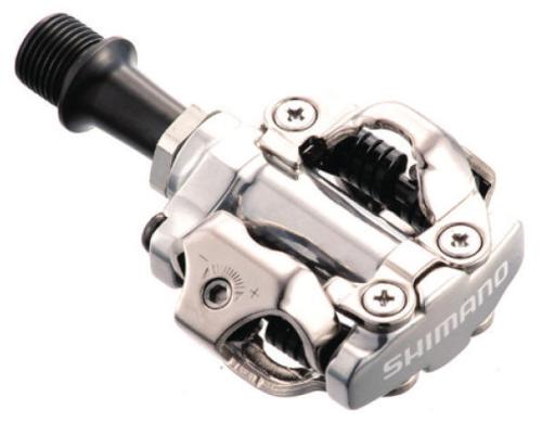 Shimano PD-M540, Pedale Farbe: silber, inkl. Cleat