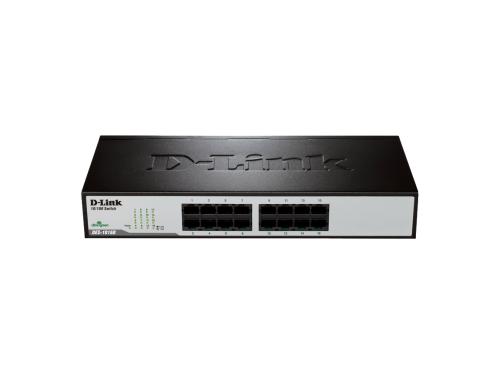 D-Link DES-1016D: 16Port Switch, 100Mbps Autouplink, ohne Lfter