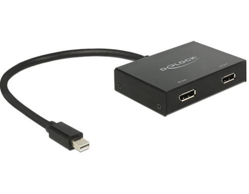 Mini-Displayport zu 2xDisplayport Splitter 2 DP Gerte an 1x MiniDP Anschluss. DP V1.2