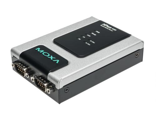 MOXA NPort 6250, Secure Terminal-Server, LAN, mit zwei Port, RS-232/422/485