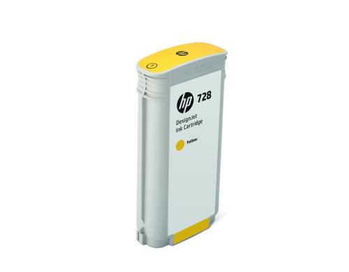 HP Tinte Nr. 728 - Yellow (F9J65A) Tintenvolumen 130 ml