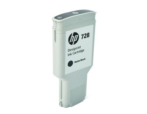 HP Tinte Nr. 728 - Matte Black (F9J68A) Tintenvolumen 300 ml