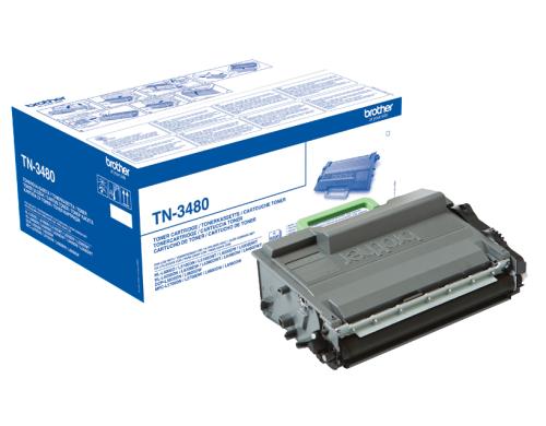 Toner Brother TN-3480, schwarz 8000 Seiten bei 5% Deckung