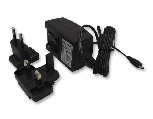 Raspberry Pi 3 Netzteil 5.1Volt, 2.5Ampere mit Micro-USB, schwarz