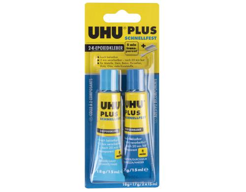 UHU PLUS Schnellfest 35g, 2K-Epoxidkleber