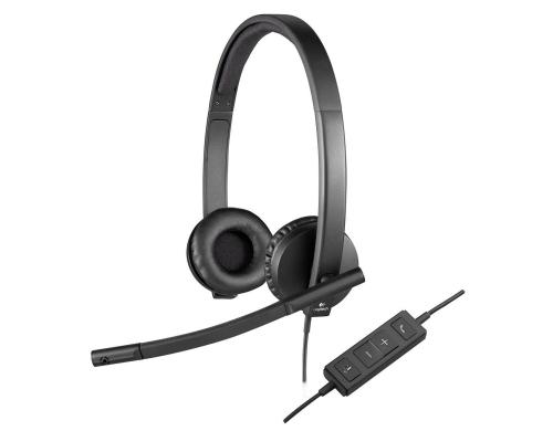 Logitech H570e USB Headset stereo f. Business, Mikrofon