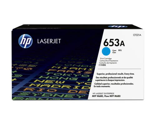 HP Toner 653A - Cyan (CF321A) Seitenkapazitt ~ 16'500 Seiten