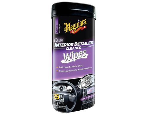 Meguiar`s Quick Interior Reinigungstcher Innenpflege, 25 Tcher