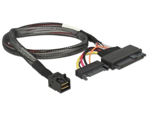 Delock SFF-8643 auf U.2 Port Kabel 50cm, untersttzt NVMe, SATA Strom