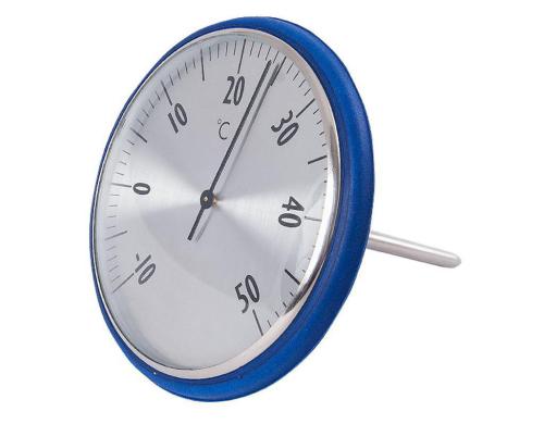 Thermometer schwimmend, blau