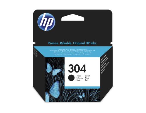 HP Tinte Nr. 304 - Black (N9K06AE) 4ml, Seitenkapazitt ~ 120 Seiten