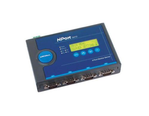 MOXA NPort 5450, LAN-Seriell Server, 4 Port 4-port RS-232/422/485