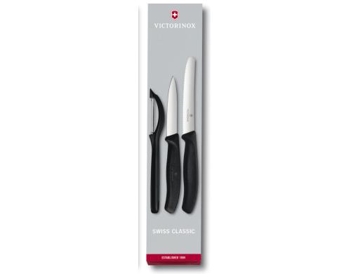 Victorinox Gemsemesser-Set mit Schler 3-teilig, schwarz