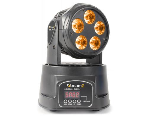 BeamZ MHL90 Mini Wash Moving Head, 5x 18W 6-in-1 LED