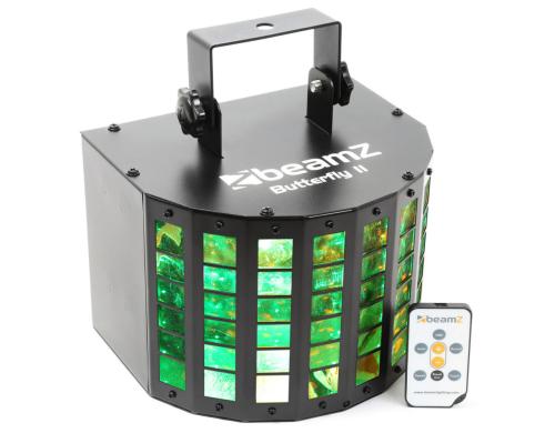 BeamZ Butterfly II LED Mini Derby, 6x 3W RGBAWP LED