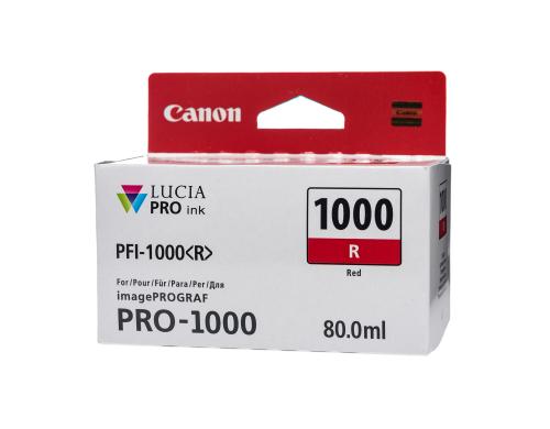 Tinte Canon PFI-1000R red red, Inhalt: 80ml