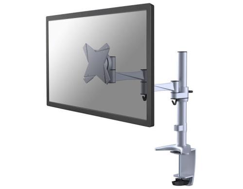 NewStar FPMA-D1330SILVER Flatscreen Desk Mount (clamp/grommet)