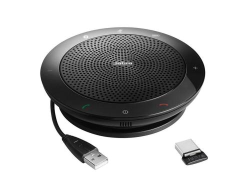 Jabra Speak 510 + Microsoft mit Bluetooth, Akku, und USB-Adapter