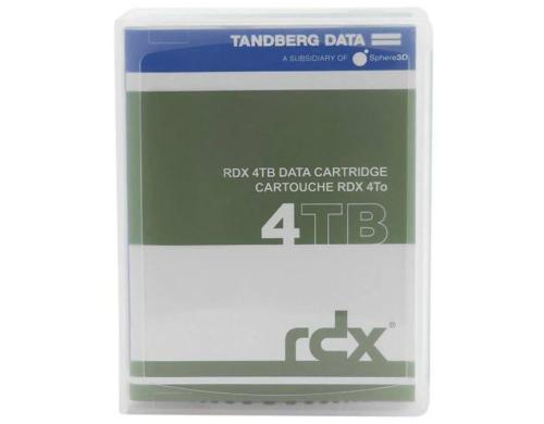 Tandberg RDX Medium: 4TB geeignet fr alle RDX Laufwerke