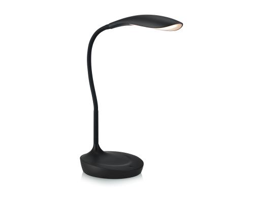 MARKSLOJD Swan USB 1L Tischleuchte Schwarz 106094, LED 1x 4.6W, Dimmbar