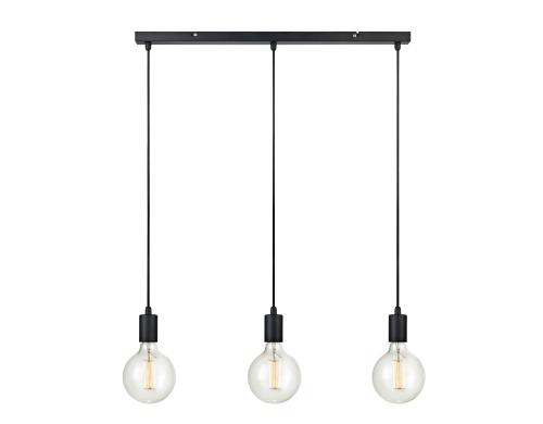 MARKSLOJD Sky 3L Pendelleuchte Schwarz 106336, 3x E27 60W, Dimmbar