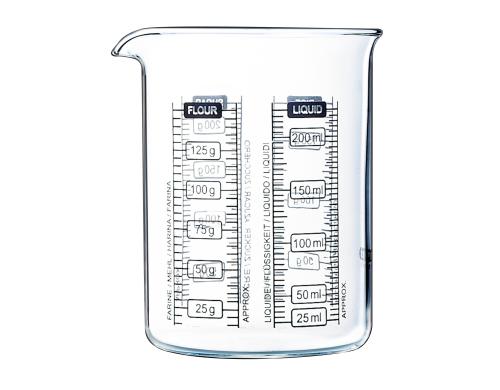 Pyrex Messbecher, 0.25l Kitchen Lab, Borosilikatglas