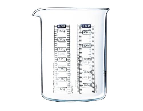 Pyrex Messbecher, 0.50l Kitchen Lab, Borosilikatglas