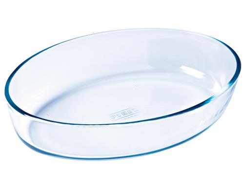 Pyrex Platte oval, 39x27cm Pyrex, Mikrowellengeeignet