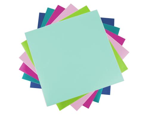 Silhouette Samplerpaket Vinyl Hell hellgrn, mint, pink, trkis, blau