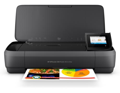 HP OfficeJet 250 Mobile All-in-One inkl. Akku, A4, USB 2.0, WLAN