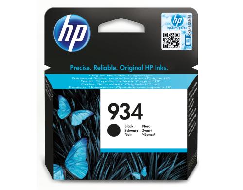 HP Tinte Nr. 934 - Black (C2P19AE) Seitenkapazitt ~ 400 Seiten