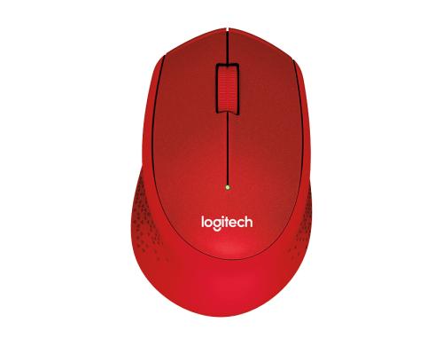 Logitech M330 Silent Plus Mouse red USB 2.4GHz