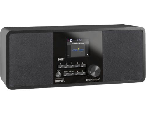 Imperial Dabman i200, DAB+/Internetradio DAB+, Internetradio, UPnP, schwarz