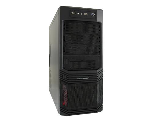 Lc-Power Midi Tower LC-925B 3x 5.25, 1x 3.5 ext.5x 2.5 intern