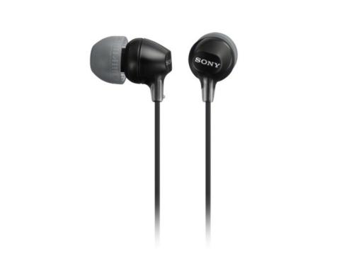 Sony Kopfhrer MDREX15LPB, schwarz In-Ear, 3 Ohrpolster Grssen