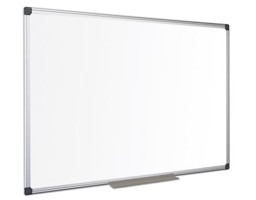 Bi-Office Whiteboard 180 x 120 cm gerastete Oberflche, mit Alurahmen