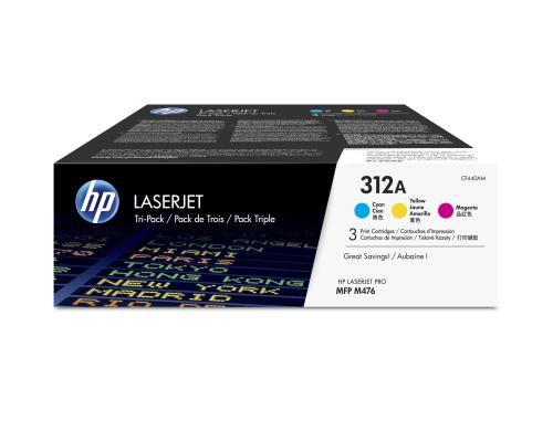 HP Toner 312A - CMY 3er-Pack (CF440AM) Seitenkapazitt 3x ~ 2'700 Seiten