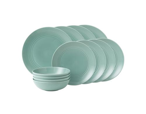 Royal Doulton Maze Geschirrset teal 12-teilig