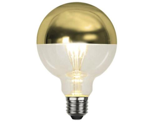 LED Filament Kugel G95 E27 4W (35W) Gold 330lm, dimmbar, 2700K, EEF: A+