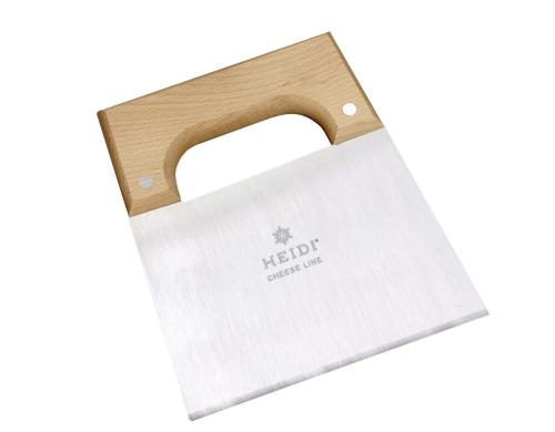 Heidi Cheese Line Kseschaufel Pro Natur 15x15cm, Inox und Buche